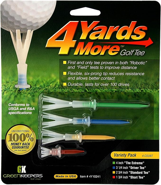 4 YARDS MORE Tees Variety 4 Pack