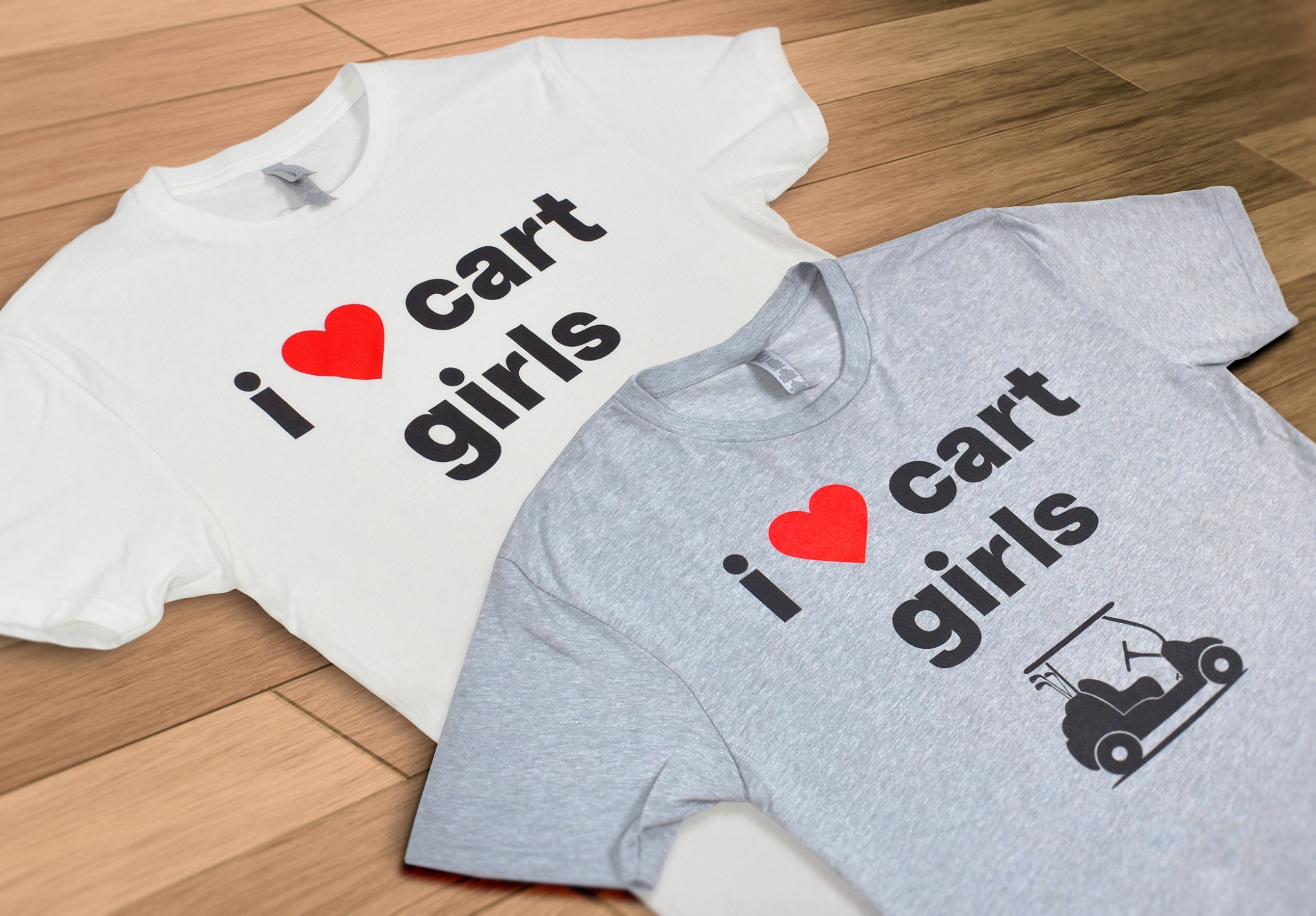 I Heart Cart Girls T-Shirt