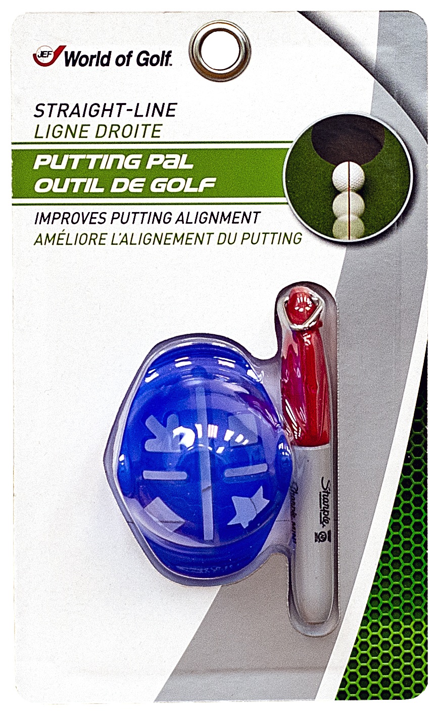 Jef World of Golf Straight-Line Putting Pal