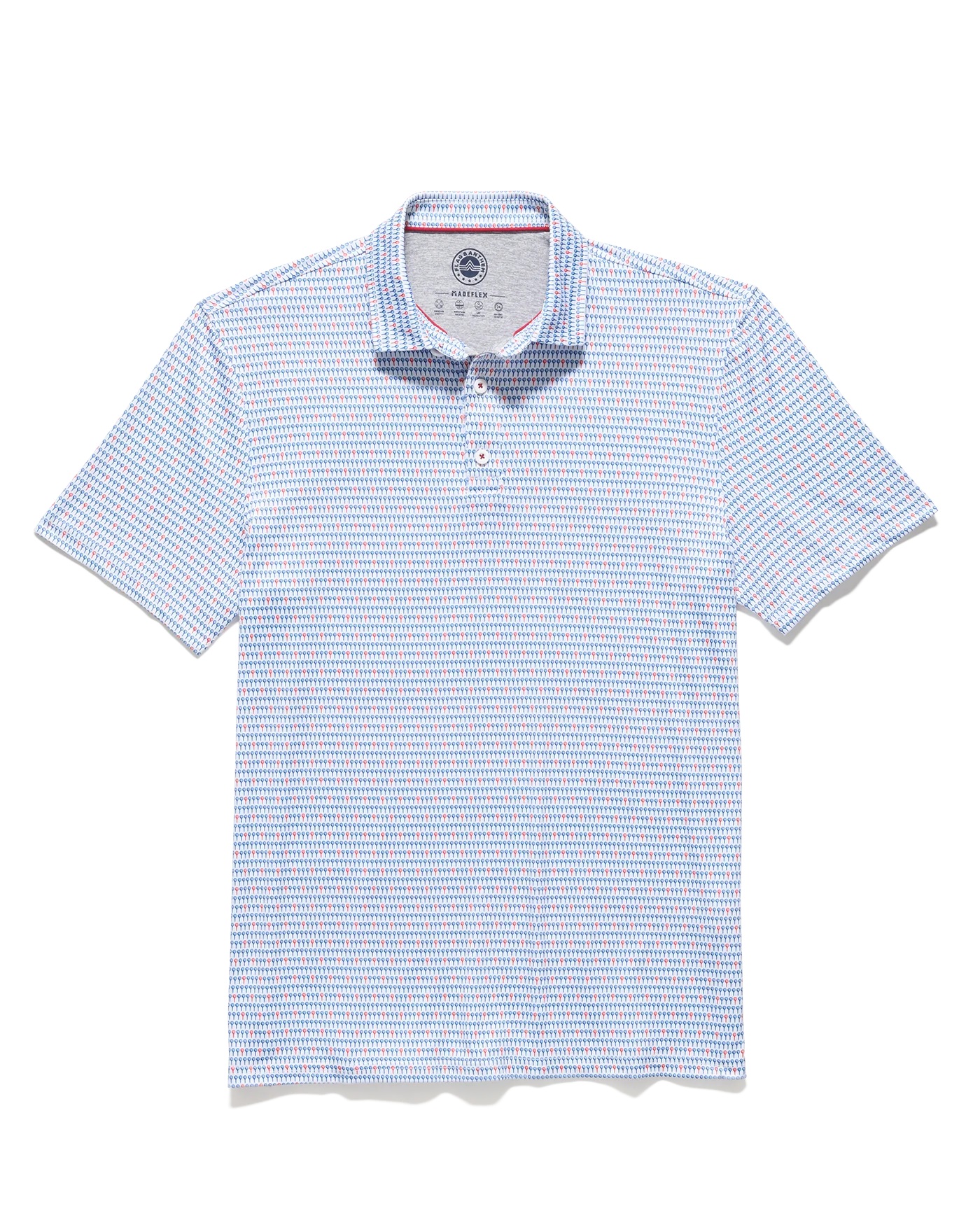 Pasco Tee Print Performance Polo
