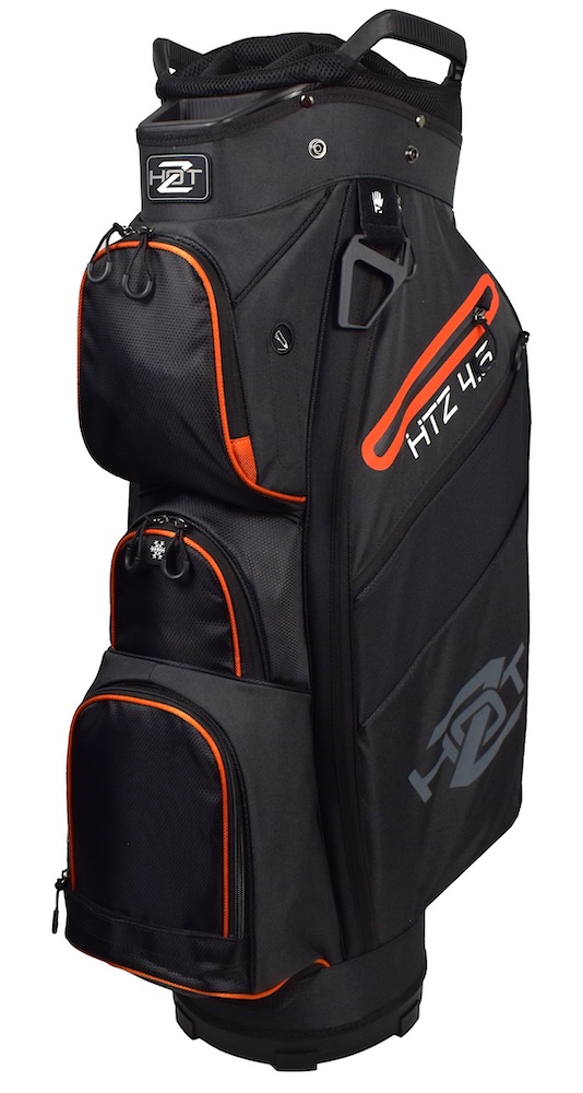 激レア！アメリカ製！HOT-Z ProGroup,lnc.キャディバッグ Vintage Hot-z Leather/cloth/vinyl Golf Bag Black Pro Group Inc - Etsy