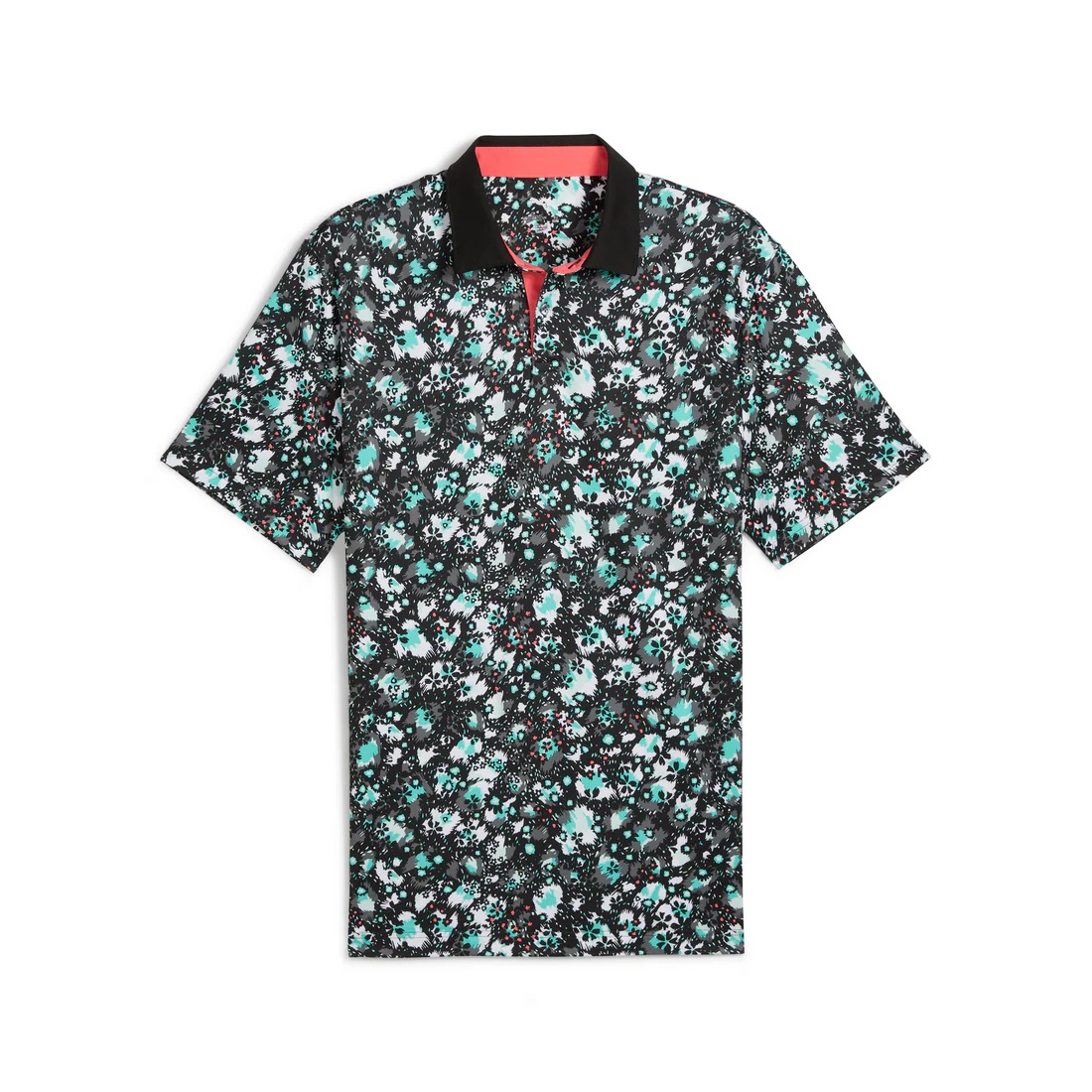 CLOUDSPUN Abstract Camo Polo