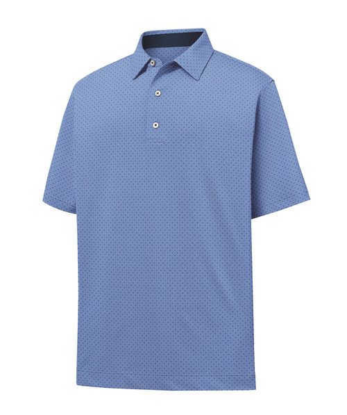 FootJoy Golf Stretch Dot Print Polo | RockBottomGolf.com