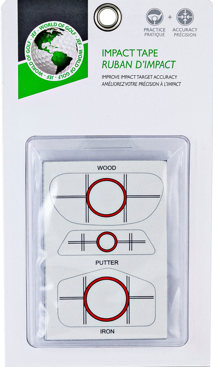Jef World Of Golf Impact Tape | RockBottomGolf.com