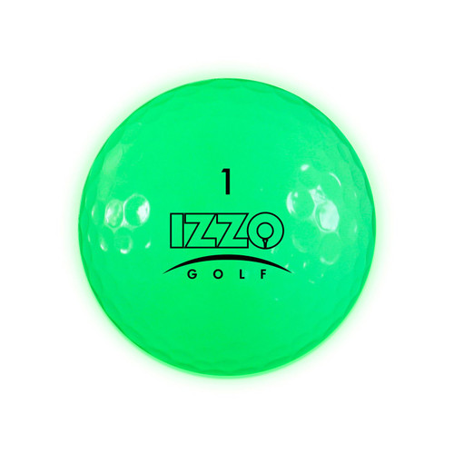 Izzo Golf Ball Rocks Glass-Cube Set (4-Pack)