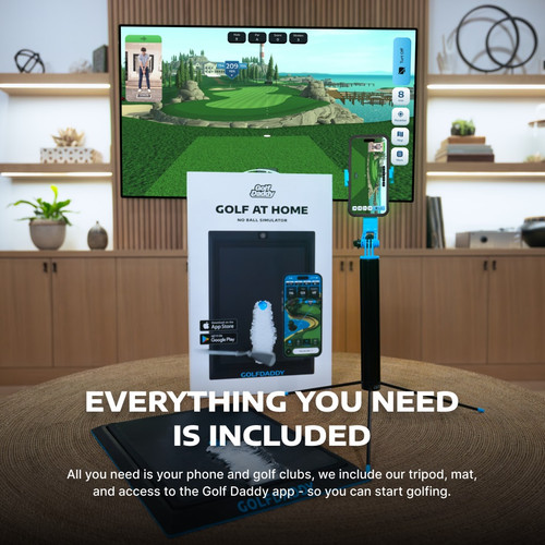 その他 GOLFDADDY GOLF SIMULATOR Golf Daddy Golf Simulator - Golf Training Aid to Practice