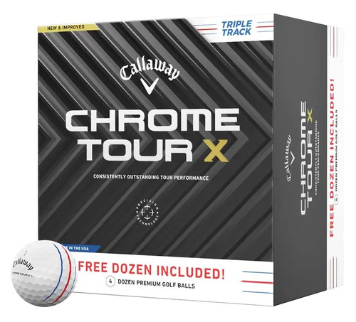 Callaway Chrome Tour X Triple Track Golf Balls [48-Ball