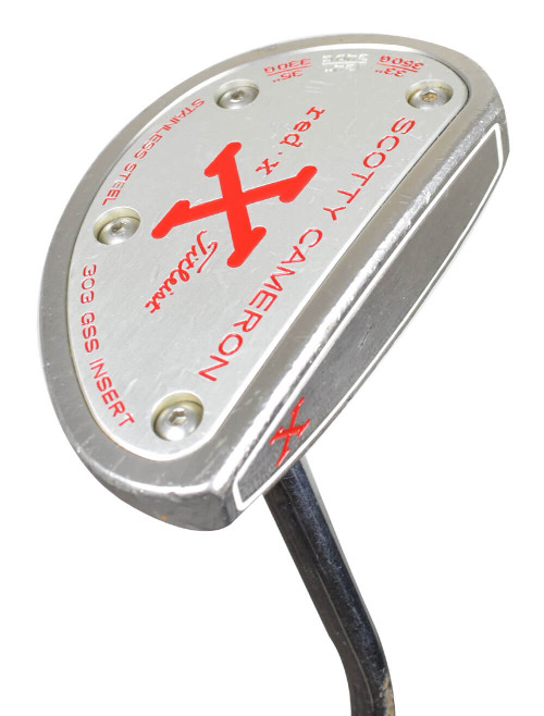 Pre-Owned Titleist Golf Scotty Cameron Red X Putter Left Handed