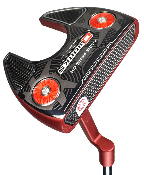 Pre-Owned Odyssey Golf 2018 O-Works Red V Line Fang Putter