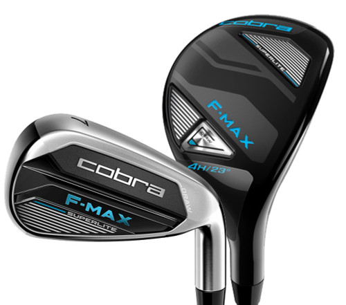 Ladies Pre-Owend Cobra Golf F Max Superlite Combo Irons (7 Club