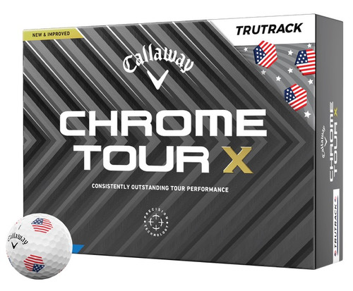 Callaway Chrome Tour X TruTrack USA Golf Balls | RockBottomGolf.com