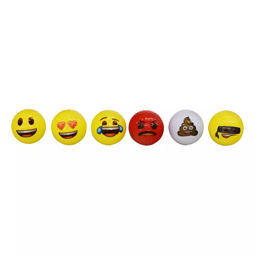 Jef World Of Golf Emoji Balls | RockBottomGolf.com
