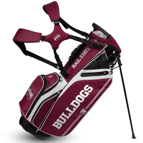Team Effort Golf NCAA Caddie Carry Hybrid Bag Mississippi State