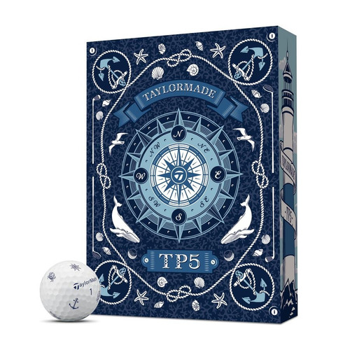 TaylorMade TP5x Pix Hot Shot Summer Commemorative Golf Balls
