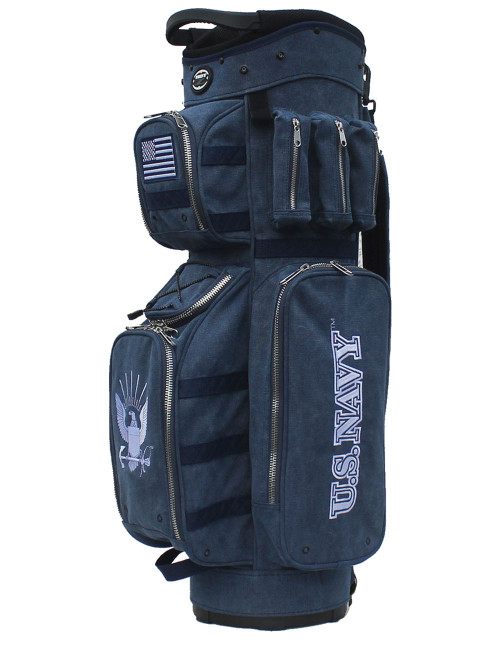 8gshoot ゴルフバッグ ネイビー MILITARY CART BAG HotZ US Military Cart Bag - J&M Golf Inc.