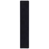 A black velvet pen sleeve with a simple design, featuring a logo at the top.