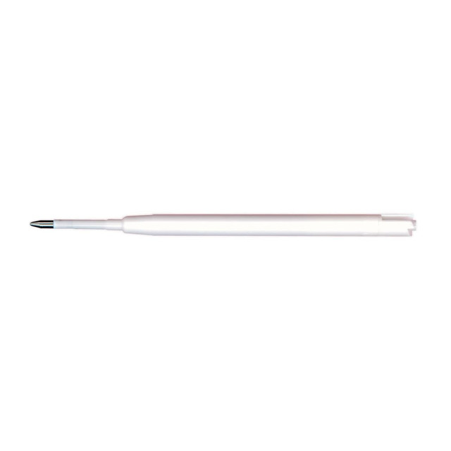A large-volume refill for writing instruments, featuring a white barrel and a fine-tip point.