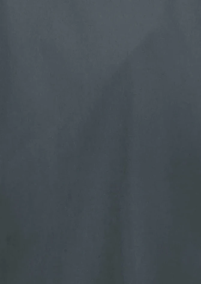A dark grey women's 3/4 sleeve shirt featuring a subtle texture and a small logo.