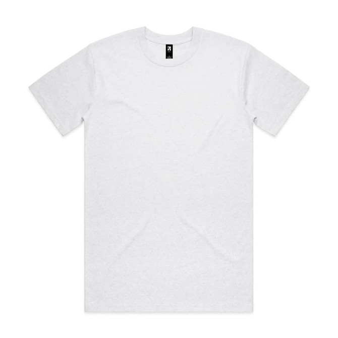 A plain white Classic Tee with short sleeves and a crew neck. It features a logo on the label.