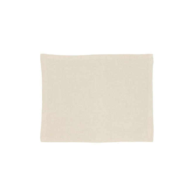 A beige folding calico tote bag with a simple design and no visible branding.