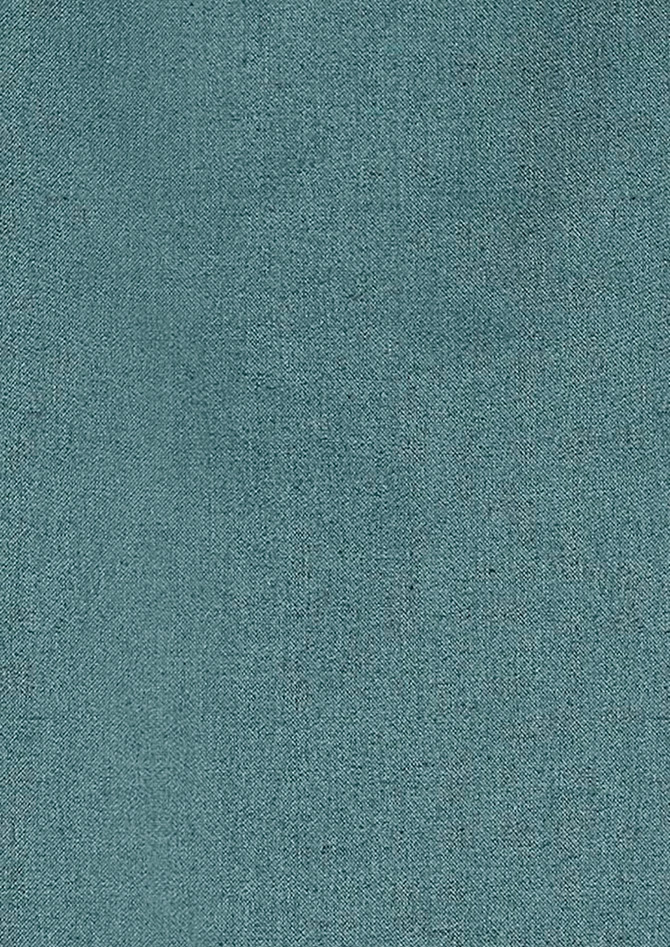 A textured fabric in a soft teal colour, suitable for garment construction. It has a consistent surface with a slight sheen.