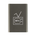 A green USB 3.0 hard drive with a logo featuring a television icon.