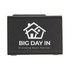 A black wireless charger with speaker features a house logo and promotional text for a music festival.