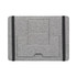 A grey Clipboard Pro Laptop Organiser with elastic straps, featuring compartments for documents and a textured finish.