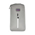 A grey Sling Eco Bag with a zippered compartment and a small logo at the top.