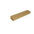 A kraft sliding gift box in brown, designed for pen packaging, featuring an engraved logo on the surface.