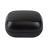A black charging case for the Linz Eco TWS Earbuds, featuring a smooth finish and a compact design.