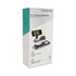 A promotional box for a 3-in-1 magnetic wireless charging station in black and grey, featuring adjustable viewing angles.