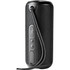 A black rugged fabric waterproof Bluetooth speaker with controls and a strap for easy carrying.