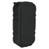 A rugged black outdoor waterproof Bluetooth speaker with a textured surface and a logo on the side.