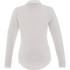 A women's long sleeve polo shirt in a light grey colour, featuring a collar and a subtle logo.