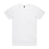 A white Staple Raglan Tee featuring a classic T-shirt design with raglan sleeves and a logo on the label.