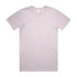 A plain lilac t-shirt featuring short sleeves and a crew neckline, with a logo tag.