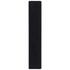 A black velvet pen sleeve with a simple design, featuring a logo at the top.