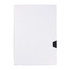 A white diary with a black spine, featuring a logo on the front. It has 365 pages for daily entries.