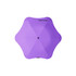 A purple BLUNT Metro Umbrella with a unique octagonal shape and a central button. The umbrella features a branding logo.