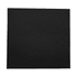 A flat, square black surface with a smooth texture, suitable for various display purposes.