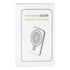 A white box containing a magnetic power bank, featuring a simple design and a basic illustration.