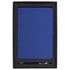 A blue recycled journal and pen gift set presented in a black box with foam cushioning. It features a logo.