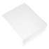 A white magnetic gift box with a clean, simple design, featuring an open flap.