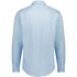 A light blue long sleeve shirt with a classic fit, featuring a collar and buttoned cuffs. It has a branding logo.