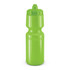 A drink bottle in vibrant green with a screw-on lid and a wide mouth for easy filling and cleaning.