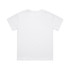 A plain white youth classic tee featuring short sleeves and a crew neck. The back is smooth and unadorned.