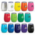 A collection of colourful vacuum cups in various shades, featuring different logos and a sleek, modern design.