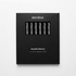 A pack of ten grey lead builder pencils in a black box with a brand logo.
