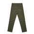Straight pants in a rich olive green colour with a straight leg design and two back pockets, featuring subtle branding.